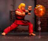 Street Fighter II Ken 1/12 Scale Action Figure Toys for Kids and Adults Officially Licensed by Capcom