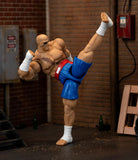 Jada Toys Street Fighter II Sagat Deluxe 1:12 Scale Action Figure 7.6" Tall