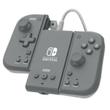 HORI Split Pad Compact Controllers Attachment Set - Slate Gray for Nintendo Switch/Switch OLED - Officially Licensed By Nintendo