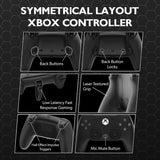 Hyperkin The Competitor Wired Controller Black For Xbox One, Xbox Series S/X, & PC - Officially Licensed by Xbox