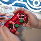Hyperkin Limited Edition Official Sriracha Pixel Art Bluetooth Controller - Officially Licensed - For Nintendo Switch®, PC, Mac®, Android®, iOS® (Twin Roosters)