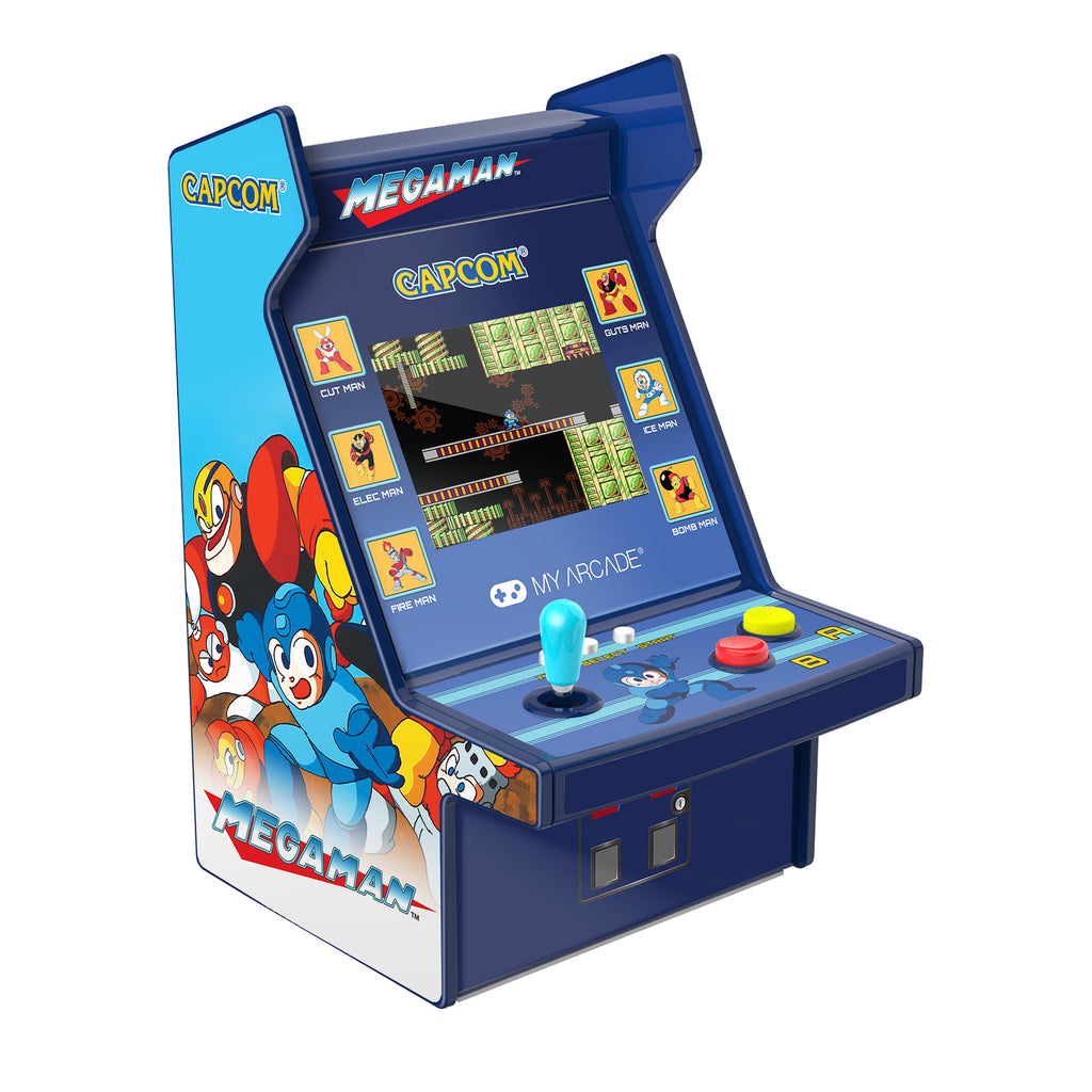 Mega Cutter Arcade Machine My Arcade MEGA Man Micro Player Pro: Officially Licensed Mega Man Titl ...