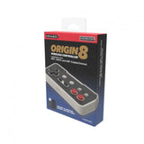 Retro-Bit Origin8 2.4 GHz Wireless Controller for Nintendo NES/Switch/RetroPie/PC/Mac/Raspberry Pi/USB®-enabled devices (Classic Gray)