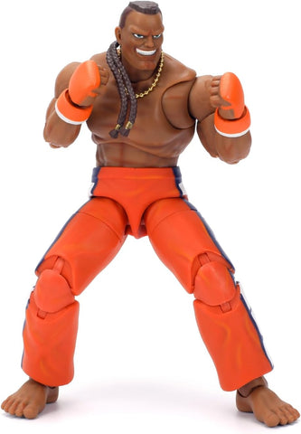 Jada Toys Street Fighter II 6" Dee Jay Action Figure Officially Licensed