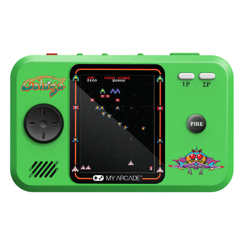 My Arcade Galaga/Galaxian Pocket Player Pro: Portable Video Game System with 2 Games, 2.75" Color Display