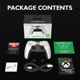 Hyperkin The Competitor Wired Controller White For Xbox One, Xbox Series S/X, & PC - Officially Licensed by Xbox