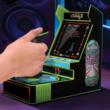 My Arcade Galaga Joystick Player 2in1 Galaga & Galaxian Mini Arcade Machine Video Game 3.2" Full Color Fully Playable Display  Collectible