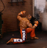 Jada Toys Street Fighter II 6" Dee Jay Action Figure Officially Licensed