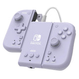 HORI Split Pad Compact Attachment Set Controllers - Lavender for Nintendo Switch/Switch OLED - Officially Licensed By Nintendo