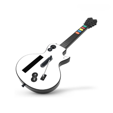 Hyperkin Wii Hyper Strummer Wireless Guitar Controller for Guitar Hero Rock Band Games  - White