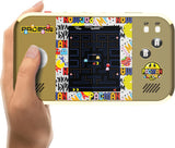My Arcade Pac-Man Pocket Player Max: Pac-Man 45th Anniversary Retro Game Console, Rechargeable Battery, 4 Classic Games in 1, Arcade Gaming, Includes Case