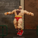 Jada Street Fighter II Zangief Figure 1:12 Deluxe Scale Toys 6" Tall