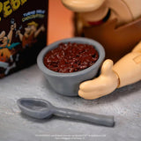Jada Toys Cocoa Pebbles Barney Rubble The Flintstones Action Figure Toys  1:12 Scale Fully Articulated Collectible