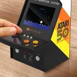 My Arcade Atari Micro Player Pro: 100 Games, Officially Licensed Atari Titles 6.75" Mini Arcade Machine, Fully playable Video Game Collectible