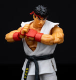 Jada Toys Street Fighter II 6" Ryu Action Figure, Toys for Kids and Adults Officially Licensed by Capcom