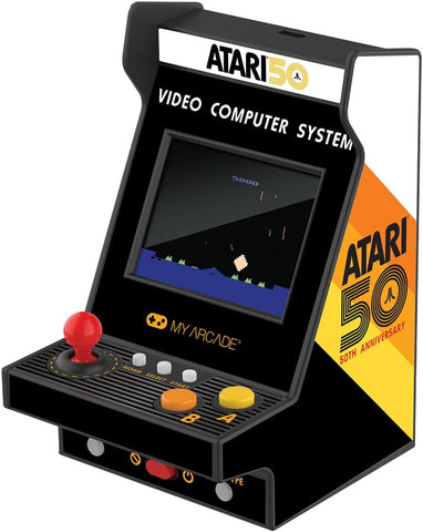 My Arcade Atari Nano Player Pro: Mini Arcade Machine with 75 Games, 4.8" Fully playable Video Game Collectible