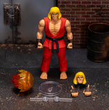 Street Fighter II Ken 1/12 Scale Action Figure Toys for Kids and Adults Officially Licensed by Capcom