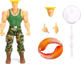 Jada Toys Street Fighter II Guile Action Figure 1:12 Scale, 6"