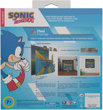 Pixel Frames Sonic The Hedgehog 2: Special Stage 9x9 3D Shadow Box Art - Officially Licensed by Sega