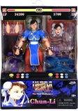 Street Fighter II Chun Li 6" Action Figure Toys for Kids and Adults Officially Licensed by Capcom