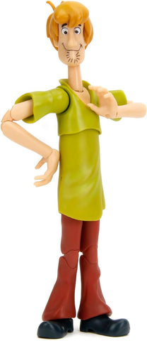 Jada Scooby-Doo! Shaggy Action Figure 1:12 Scale Toys  6" Tall, Fully Articulated