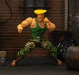 Jada Toys Street Fighter II Guile Action Figure 1:12 Scale, 6"