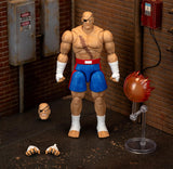Jada Toys Street Fighter II Sagat Deluxe 1:12 Scale Action Figure 7.6" Tall