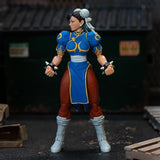 Street Fighter II Chun Li 6" Action Figure Toys for Kids and Adults Officially Licensed by Capcom