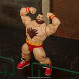 Jada Street Fighter II Zangief Figure 1:12 Deluxe Scale Toys 6" Tall