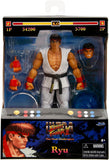 Jada Toys Street Fighter II 6" Ryu Action Figure, Toys for Kids and Adults Officially Licensed by Capcom