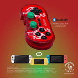 Hyperkin Limited Edition Official Sriracha Pixel Art Bluetooth Controller - Officially Licensed - For Nintendo Switch®, PC, Mac®, Android®, iOS® (Twin Roosters)