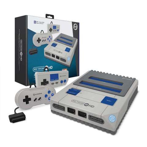 Hyperkin RetroN 2 HD Gaming Console for Nintendo NES / SNES / Super Famicom - Gray