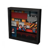 Pixel Frame River City Ransom: Rivals at Work 9x9 Shadow Box Art - Officially Licensed Arc System Works