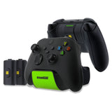 dreamGEAR Dual Power Station Charging Dock with 2x Rechargeable Battery Packs for Xbox Series X/S and Xbox One