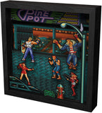 Pixel Frames Sega Streets of Rage 9x9 inches Shadow Box Art - Officially Licensed