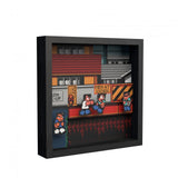 Pixel Frame River City Ransom: Rivals at Work 9x9 Shadow Box Art - Officially Licensed Arc System Works