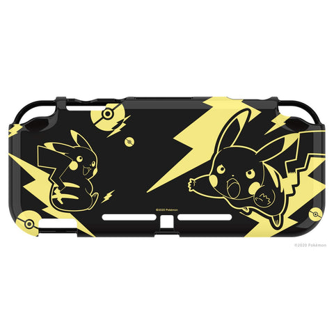 HORI Nintendo Switch Lite DuraFlexi Protector TPU Case Pokemon: Pikachu Black & Gold - Officially Licensed by Nintendo & Pokemon