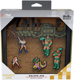 Pixel Frames Golden Axe 9x9 inches Shadow Box Art - Officially Licensed