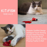 KiTiFish Smart Interactive Cat Toy Feather Tail Rechargeable Toy for Your Cat/Kitty/Kitten/Pets