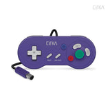 CirKa Digital Wired Controller for GameCube (Purple, Black)