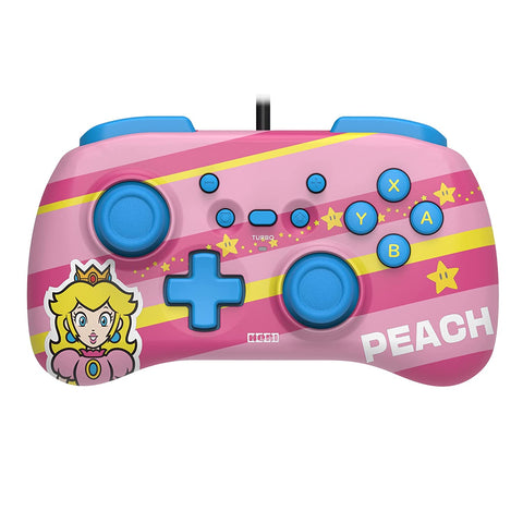 HORI Nintendo Switch HORIPAD Mini Wired Controller Pad - Peach - Officially Licensed By Nintendo