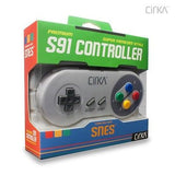 CirKa S91 Super Nintendo SNES Wired Controller for SNES - Super Famicom Style