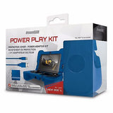 dreamGEAR New Nintendo 3DS XL Comfort Grip Case - Power Play Kit - Blue