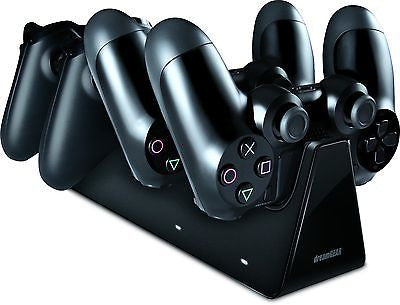 dreamGEAR Charge Station 2+2 Charger Dock for PS4