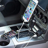 Universal Cigarette Lighter 3 Port USB Car Power Mount