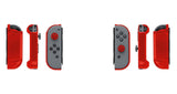 PDP Nintendo Switch Joy-Con Armor Guards Grips - (2 Pack) Red & Black