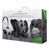 dreamGEAR Player's Kit for Xbox One - Headset/Charging Dock/USB Charge Cable/Silicone Controller Cover/Battery Packs