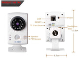 Z-Ben IPBH02 HD 1.0MP 720p PIR Sensor Wireless-N Plug & Play P2P IP Camera