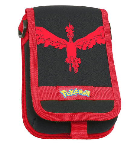 Hori Pokemon Moltres Travel Pouch Case for New Nintendo 3DS XL & 3DS - Red