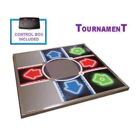 DDR V3 Tournament Metal Dance Pad Mat for PS / PS2 (Xbox 360 - Optional)